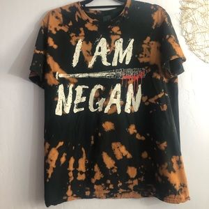 "I am negan" tiedye shirt HotTopic